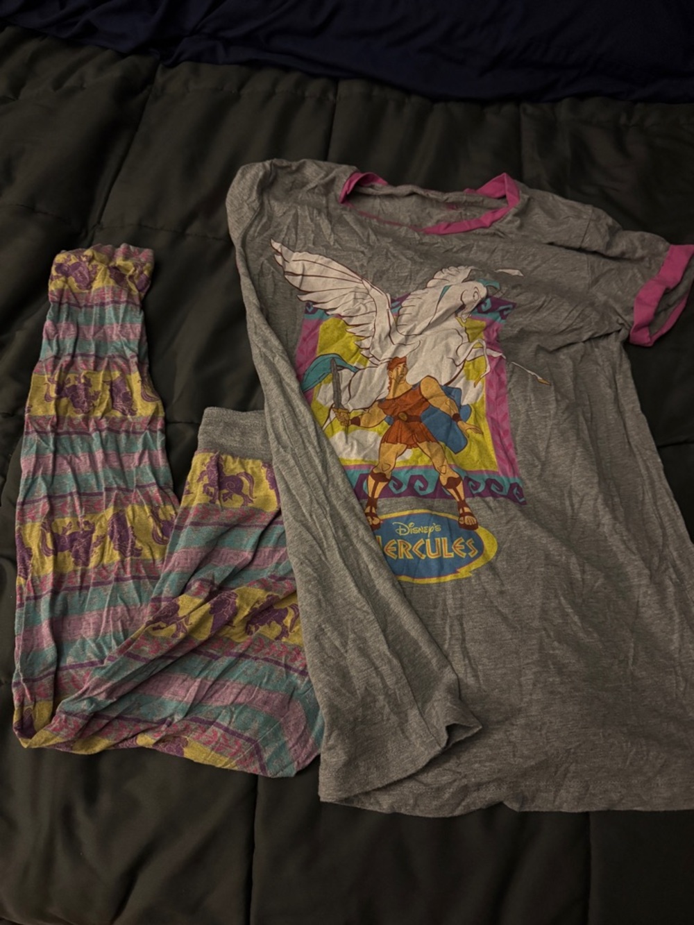 Disney store Hercules pajama set